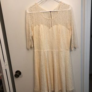 Never worn - cream dress!